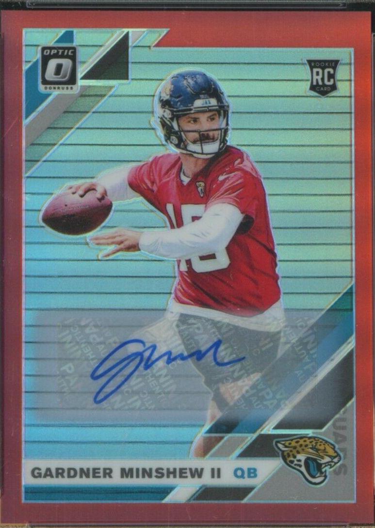 Gardner Minshew II [Red Auto] #142