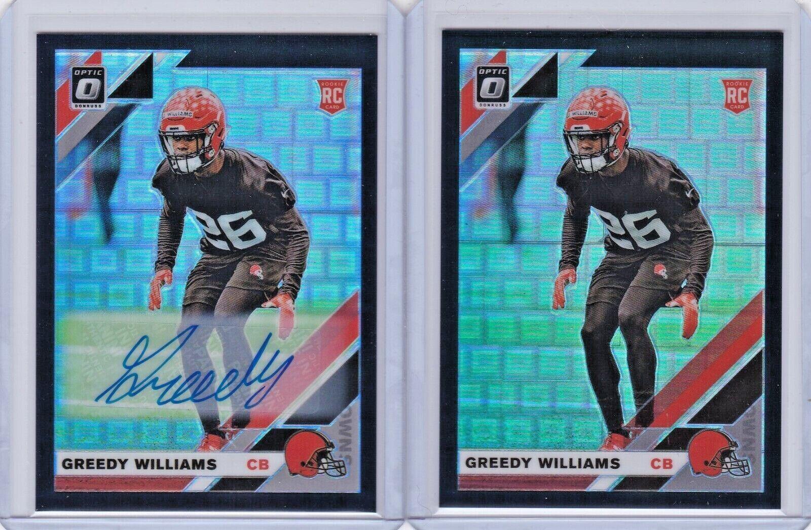 Greedy Williams [Black Pandora Auto] #122
