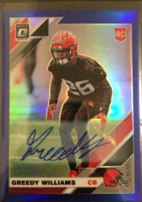Greedy Williams [Blue Auto] #122
