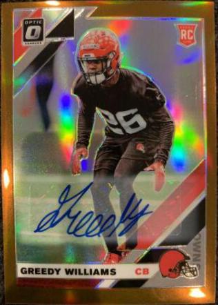 Greedy Williams [Bronze Auto] #122