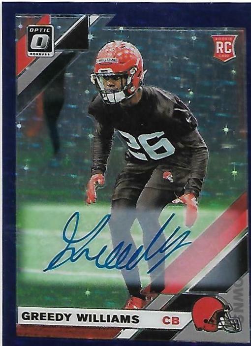 Greedy Williams [Purple Stars Auto] #122
