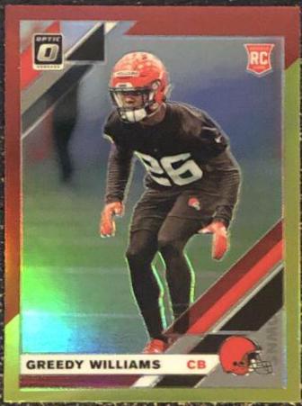 Greedy Williams [Red and Yellow] #122