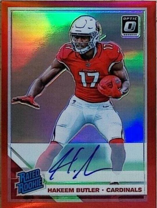 Hakeem Butler [Red Auto] #166