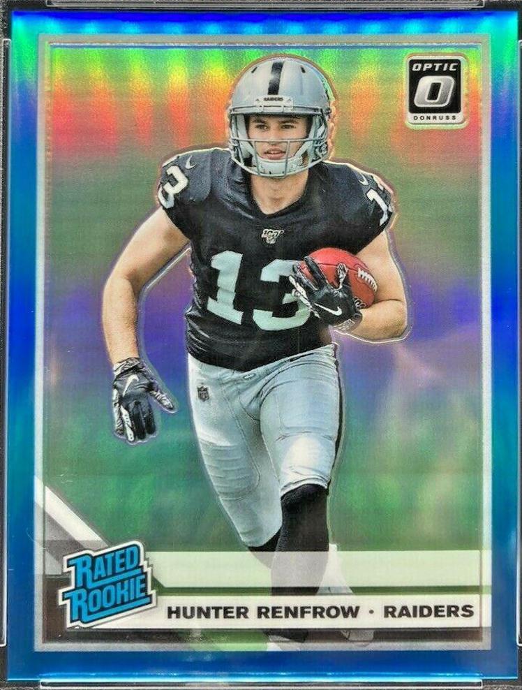 Hunter Renfrow [Aqua] #190