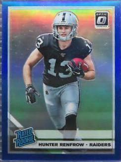 Hunter Renfrow [Blue] #190