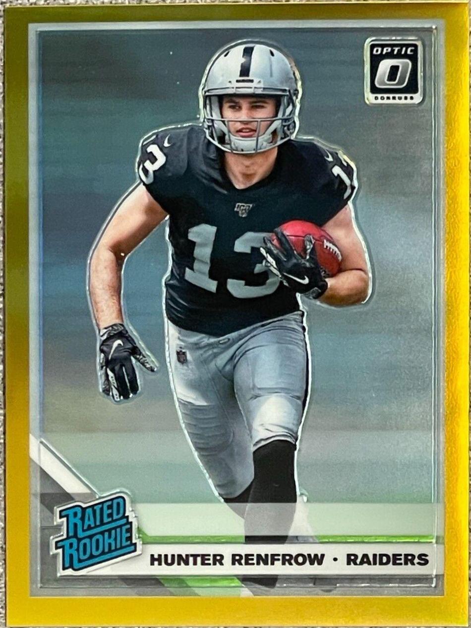 Hunter Renfrow [Gold] #190