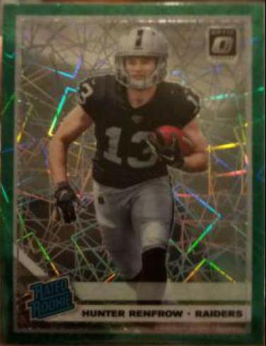 Hunter Renfrow [Green Velocity] #190