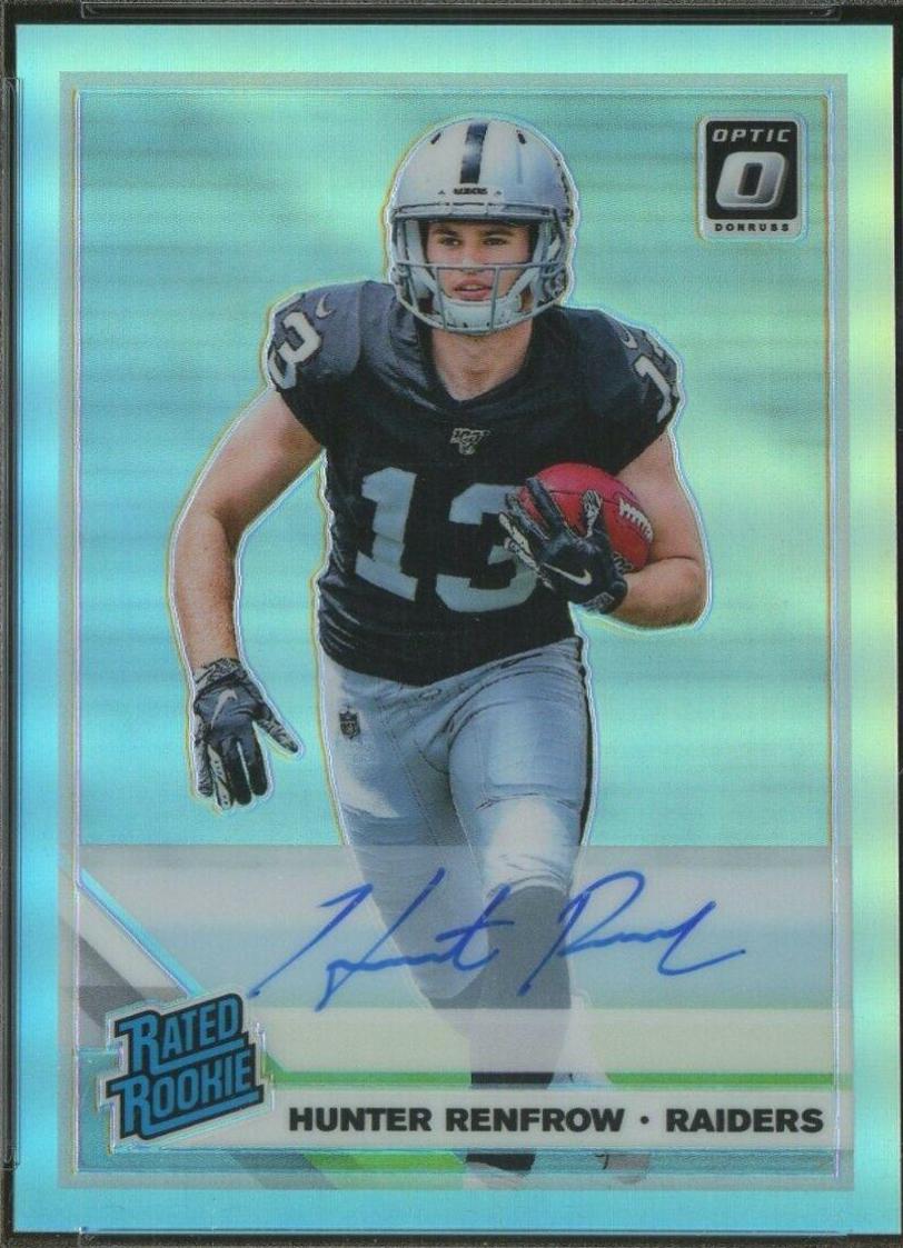 Hunter Renfrow [Holo Auto] #190