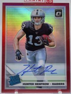 Hunter Renfrow [Red Auto] #190