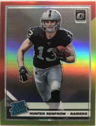 Hunter Renfrow [Red and Yellow] #190