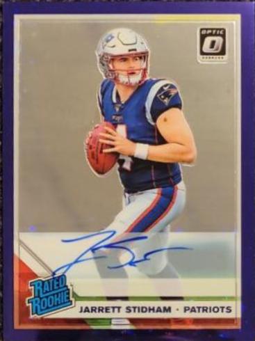 Jarrett Stidham [Purple Stars Auto] #157