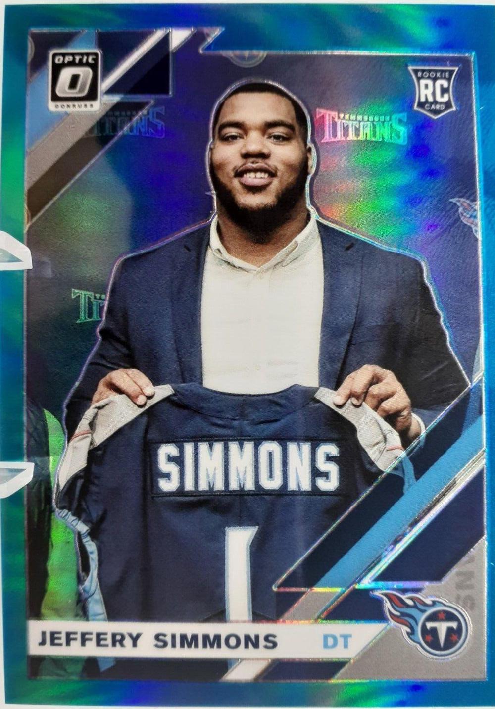 Jeffery Simmons [Aqua] #108