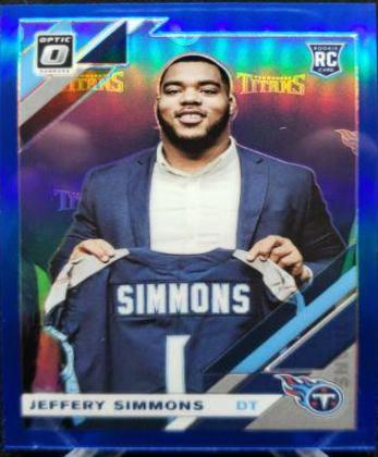 Jeffery Simmons [Blue] #108