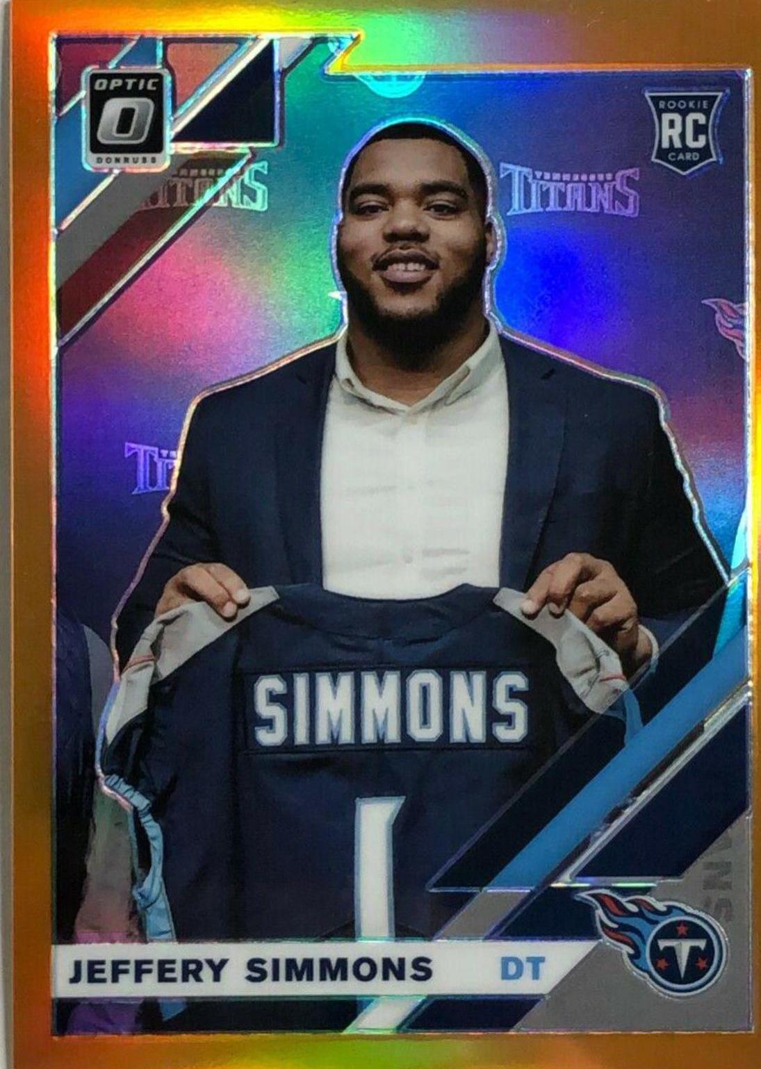 Jeffery Simmons [Orange] #108