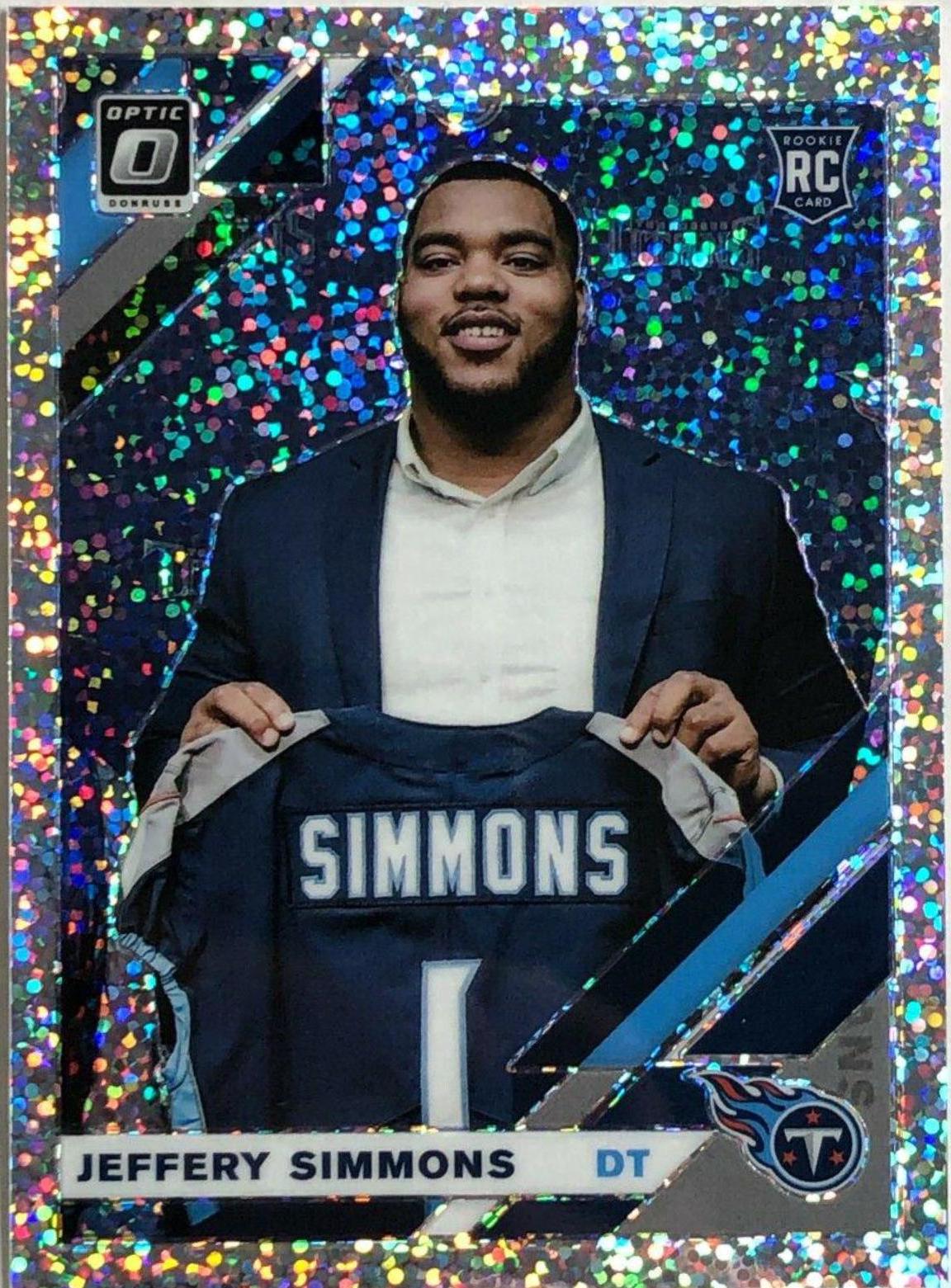 Jeffery Simmons [White Sparkle] #108