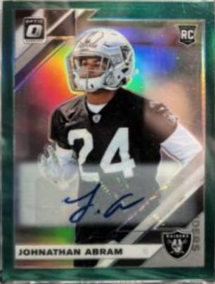 Johnathan Abram [Green Auto] #111