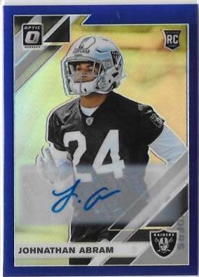 Johnathan Abram [Purple Auto] #111