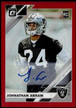 Johnathan Abram [Red Auto] #111
