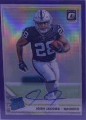 Josh Jacobs [Purple Auto] #158