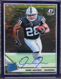Josh Jacobs [Purple Stars Auto] #158