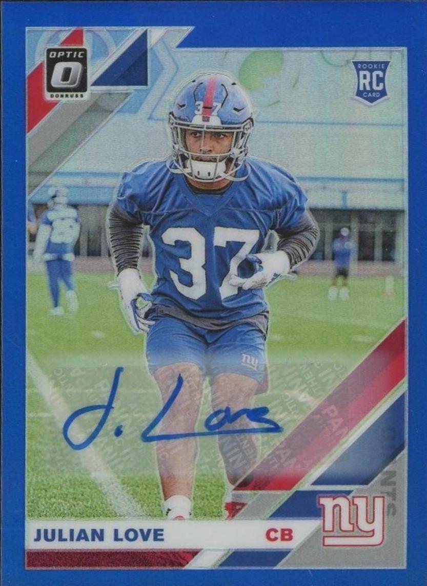 Julian Love [Blue Auto] #112