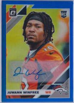 Juwann Winfree [Blue Auto] #147
