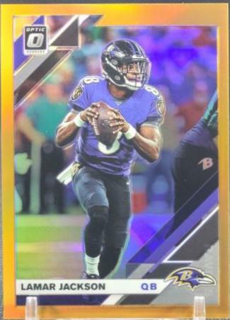 Lamar Jackson [Orange] #9