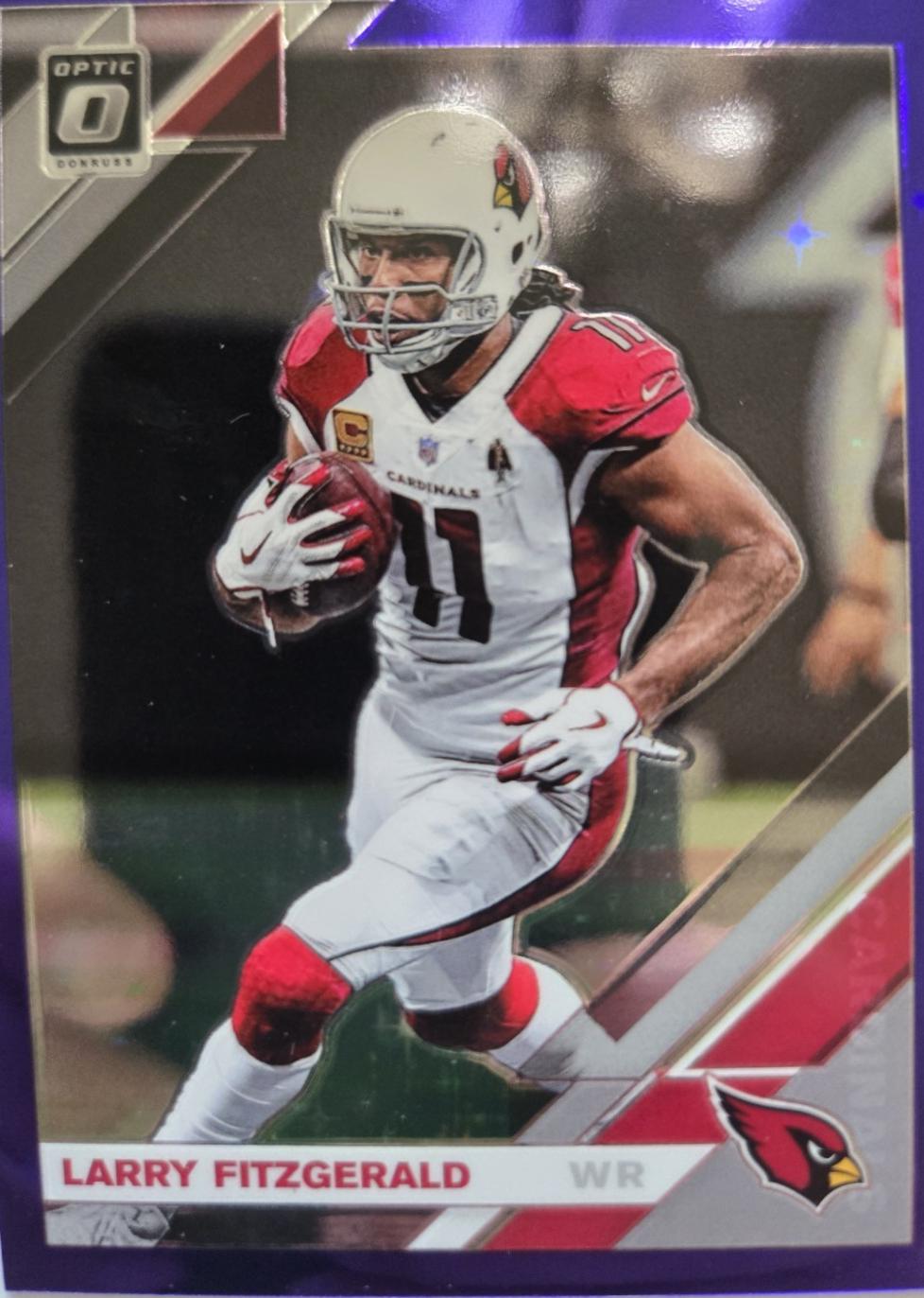 Larry Fitzgerald [Purple Stars] #4
