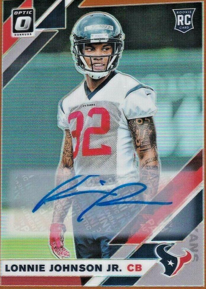 Lonnie Johnson Jr. [Bronze Auto] #126