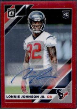 Lonnie Johnson Jr. [Red Auto] #126