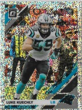 Luke Kuechly [White Sparkle] #16
