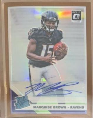 Marquise Brown [Bronze Auto] #162