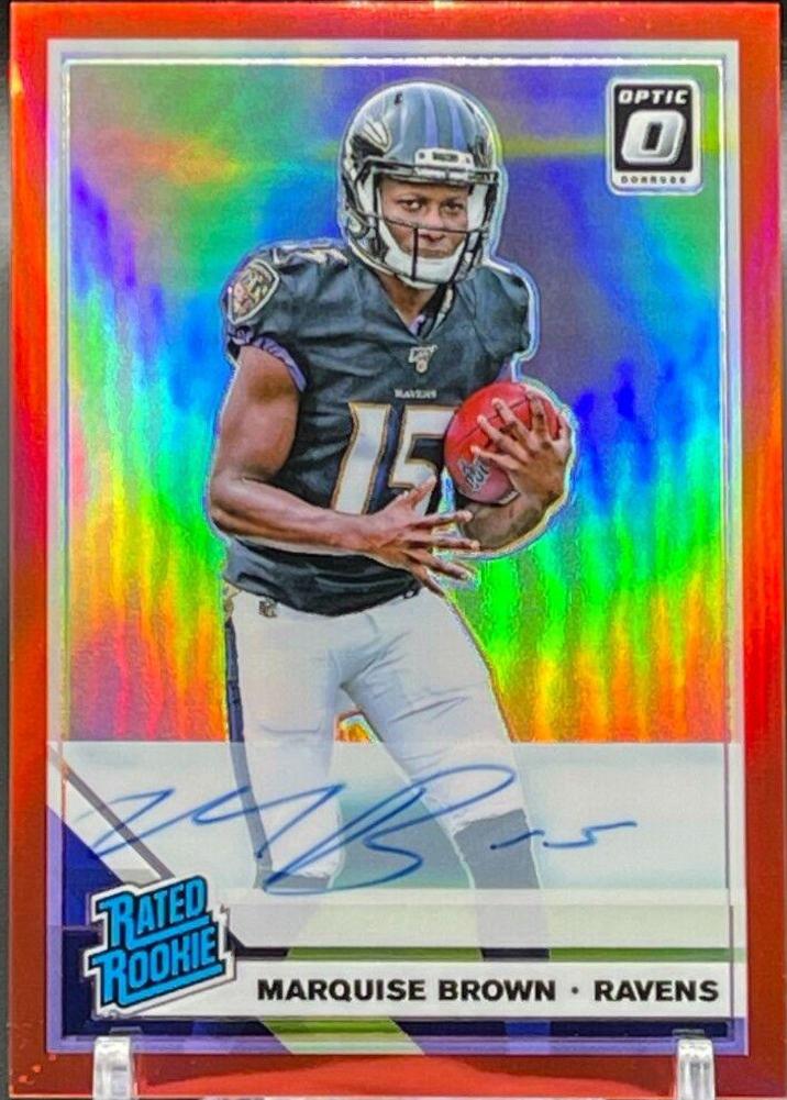 Marquise Brown [Red Auto] #162