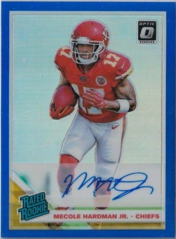 Mecole Hardman Jr. [Blue Auto] #175