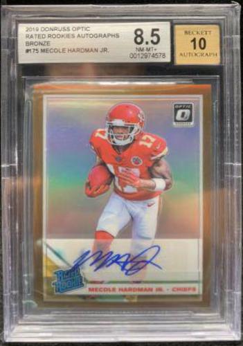 Mecole Hardman Jr. [Bronze Auto] #175