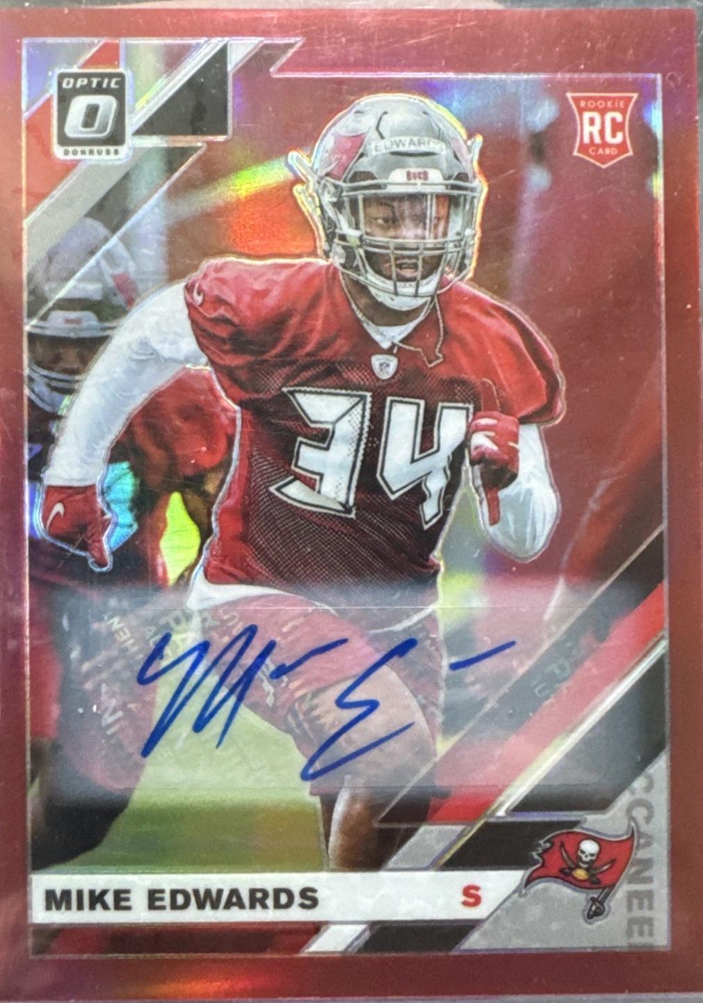 Mike Edwards [Red Auto] #136