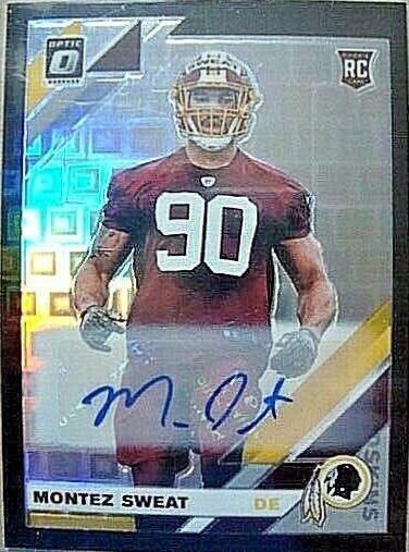 Montez Sweat [Black Pandora Auto] #110