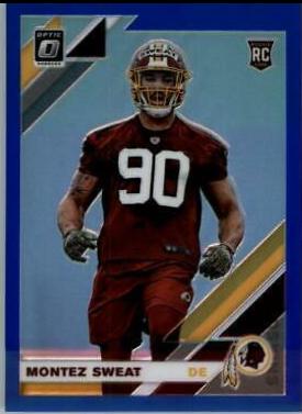 Montez Sweat [Blue] #110