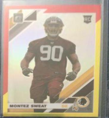 Montez Sweat [Red and Yellow] #110