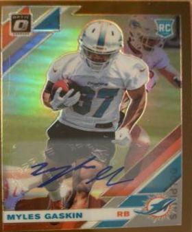 Myles Gaskin [Bronze Auto] #131