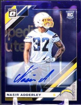 Nasir Adderley [Purple Stars Auto] #128
