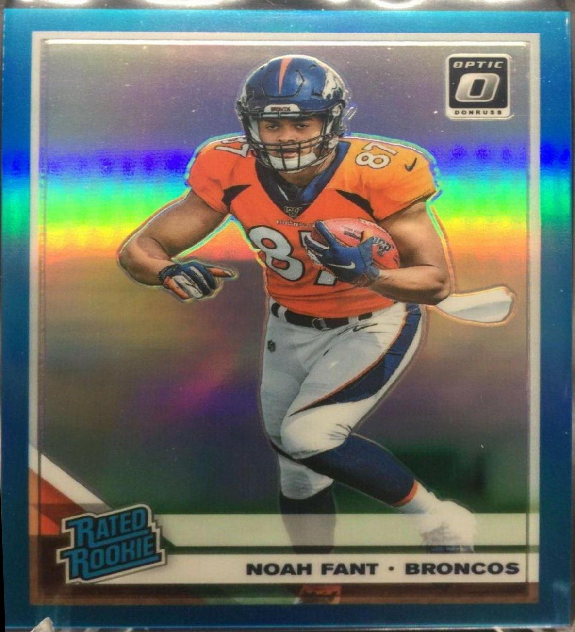 Noah Fant [Aqua] #170