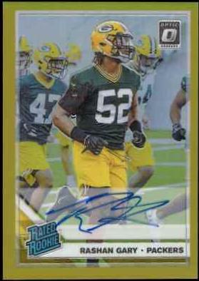 Rashan Gary [Gold Auto] #195