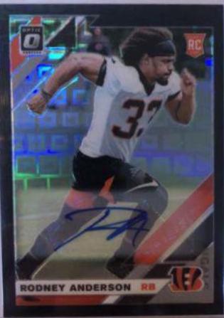 Rodney Anderson [Black Pandora Auto] #134