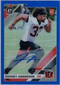 Rodney Anderson [Blue Auto] #134