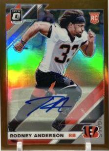Rodney Anderson [Bronze Auto] #134