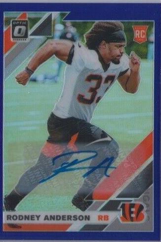 Rodney Anderson [Purple Auto] #134