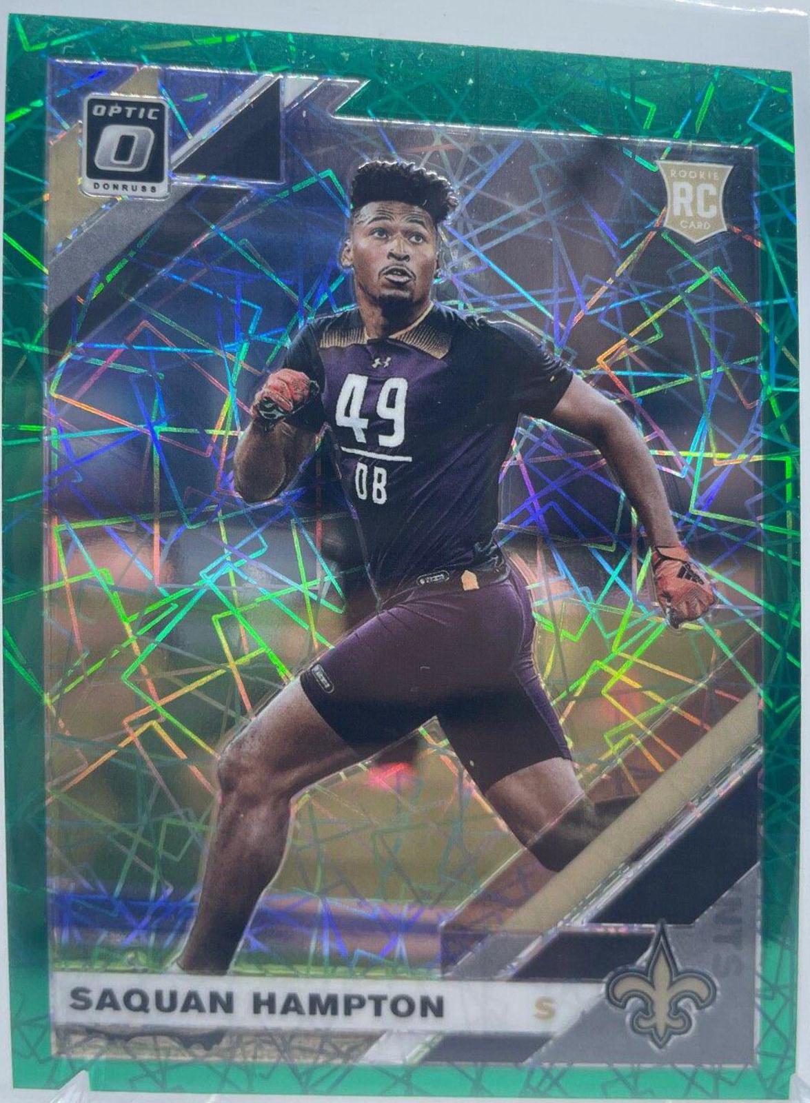 Saquan Hampton [Green Velocity] #138