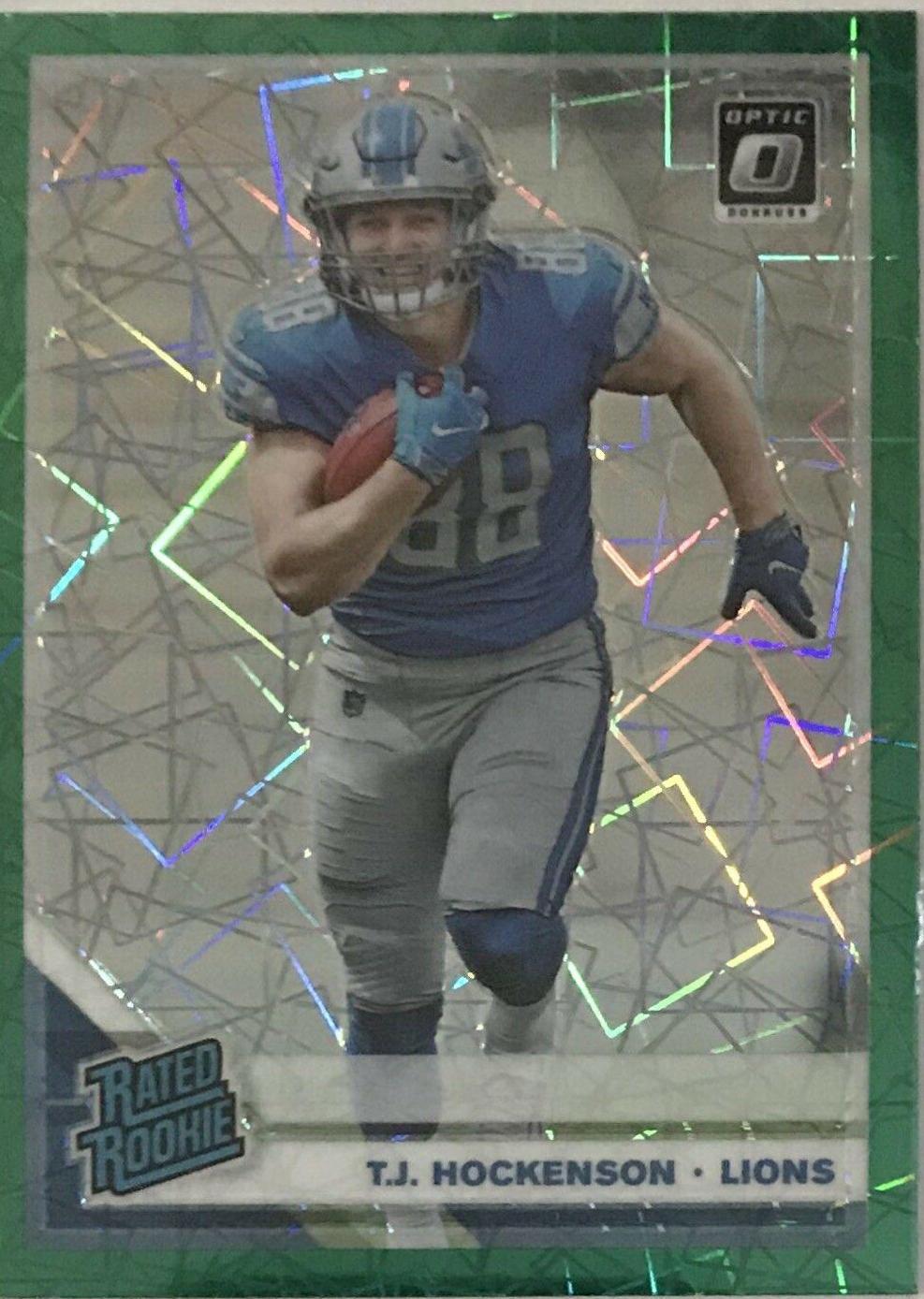 T.J. Hockenson [Green Velocity] #171