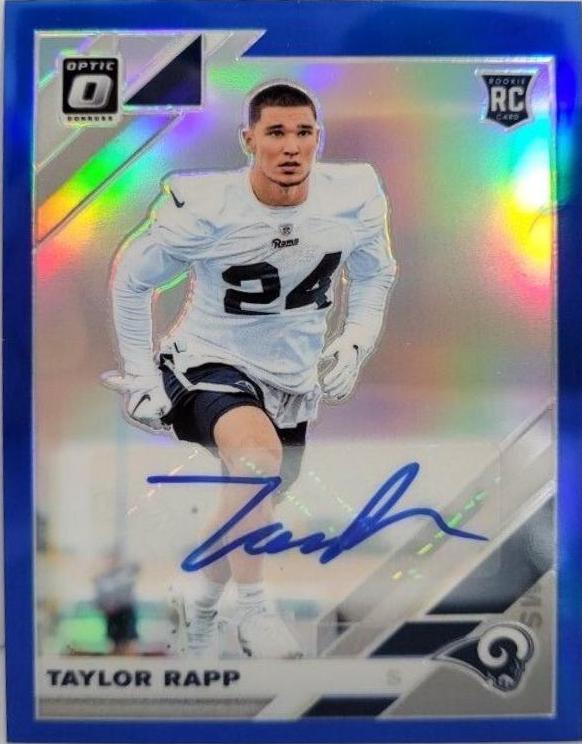 Taylor Rapp [Blue Auto] #129